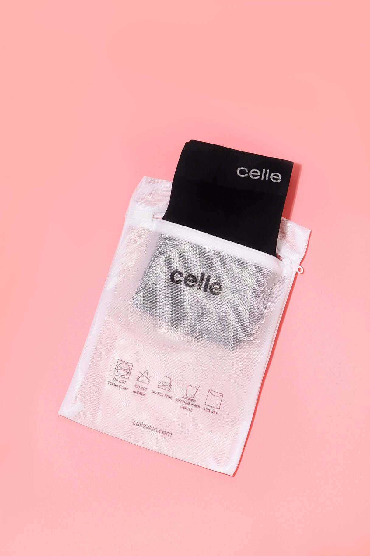 Celle Skin Laundry Bag  With Shorts